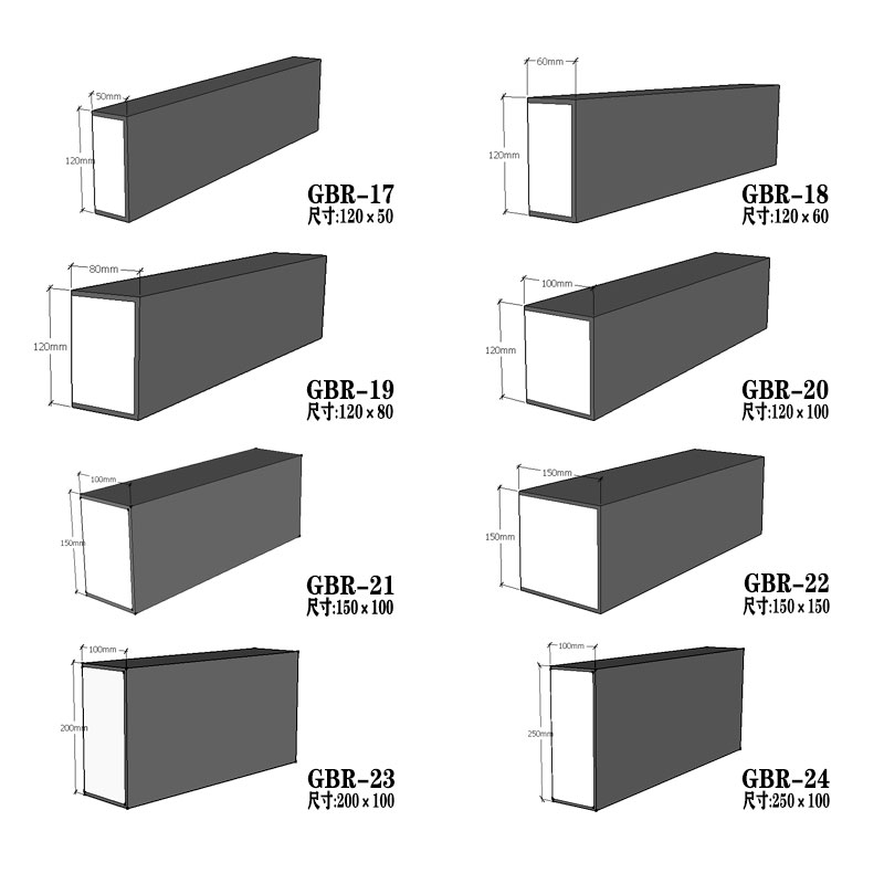 EPS线条外墙装饰线条窗套腰线矩形线条
